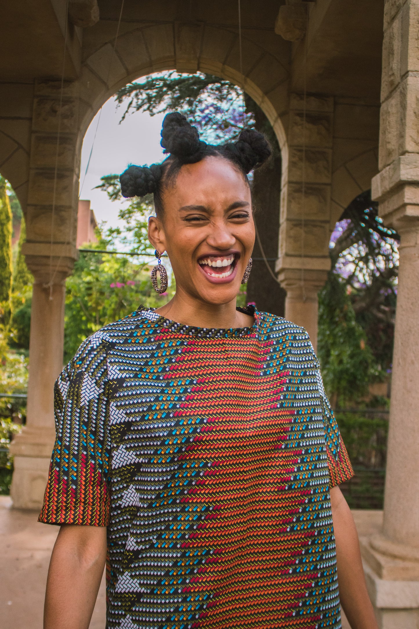 Lindo African Long Shirt by Tribe Afrique Tribe Afrique