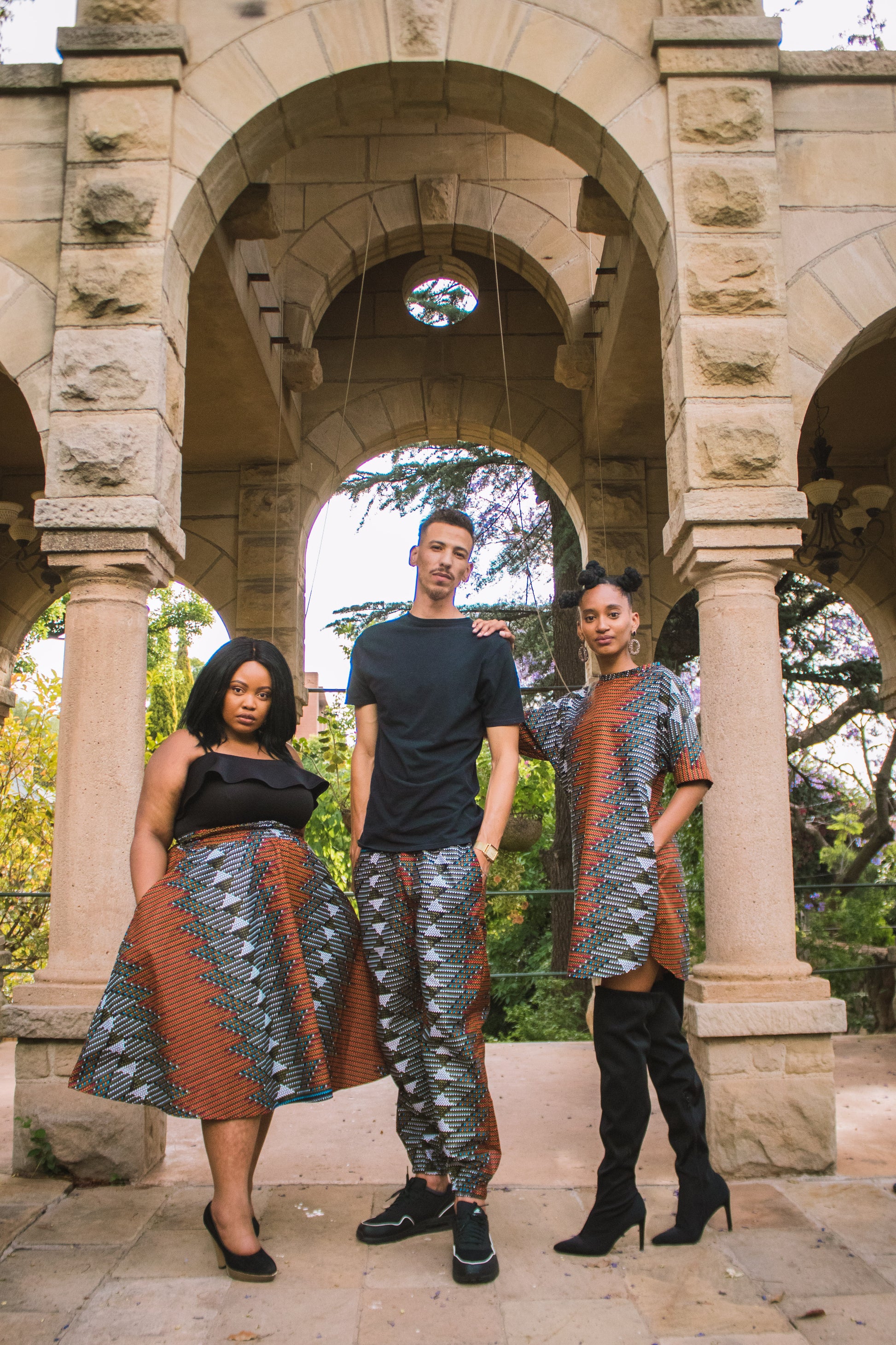 Lindo Pants by Tribe Afrique (With Matching Mask) Tribe Afrique