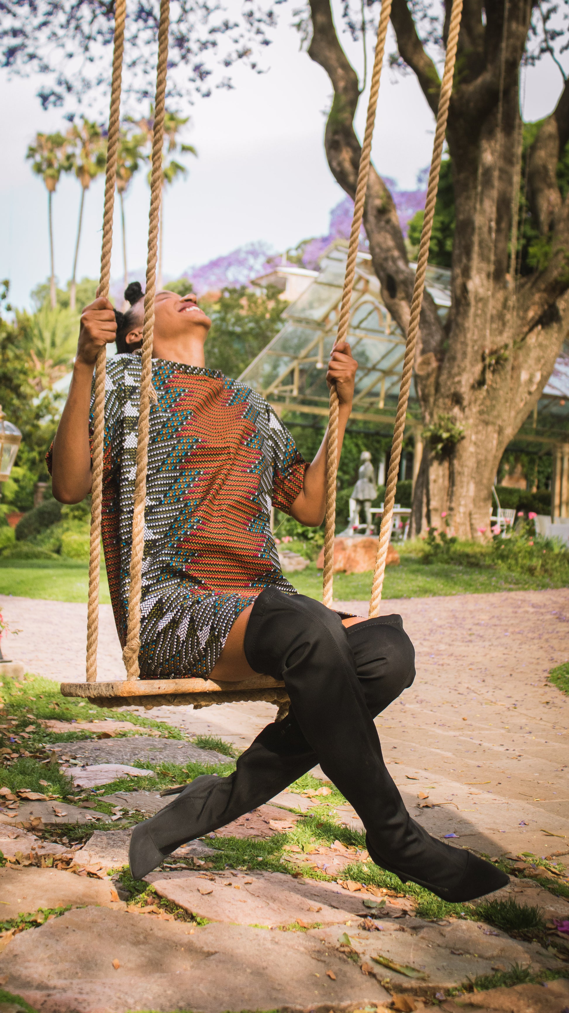 Lindo African Long Shirt by Tribe Afrique Tribe Afrique