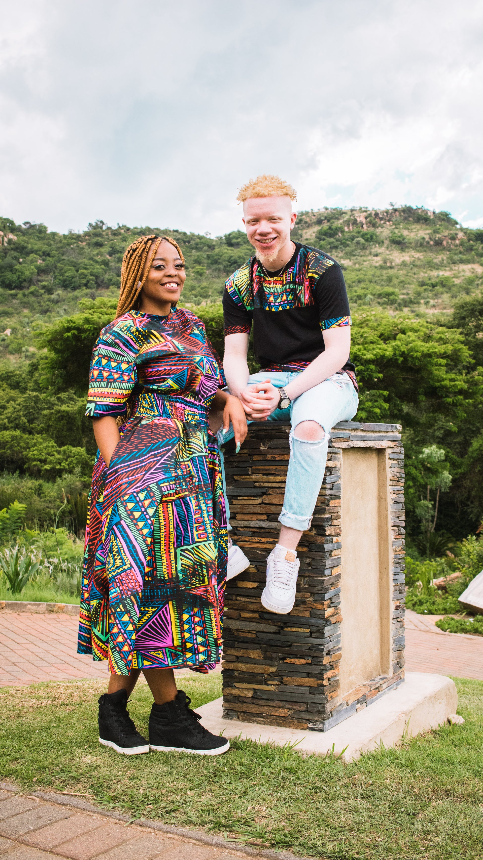 Goaso Unisex African Long Shirt by Tribe Afrique Tribe Afrique