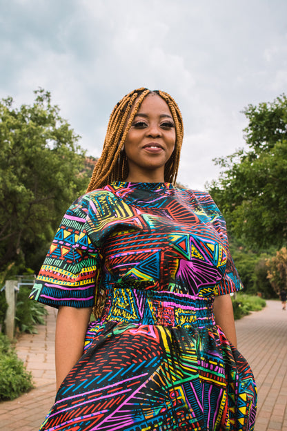 Goaso Unisex African Long Shirt by Tribe Afrique Tribe Afrique