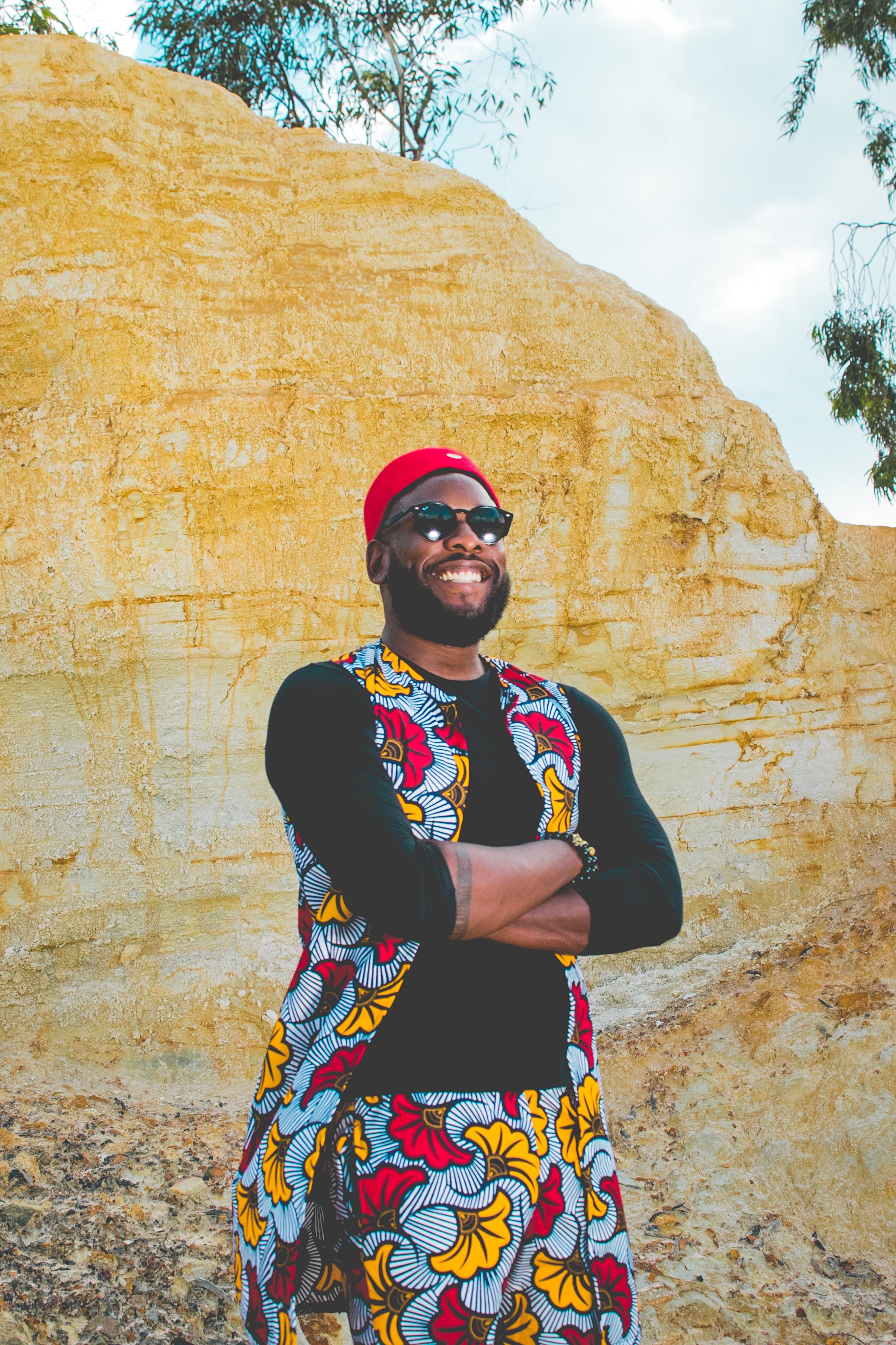 Menka Overcoat by Tribe Afrique. Tribe Afrique