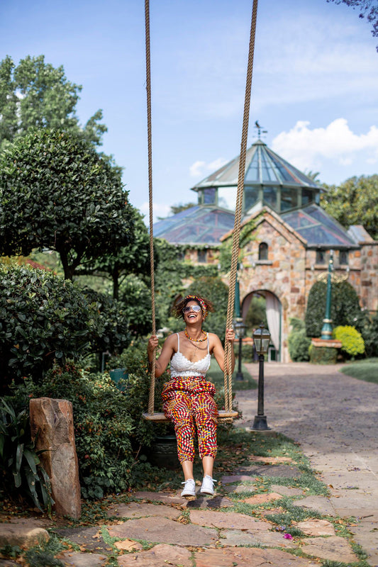 Lethu Pants by Tribe Afrique (With Matching Mask) Tribe Afrique