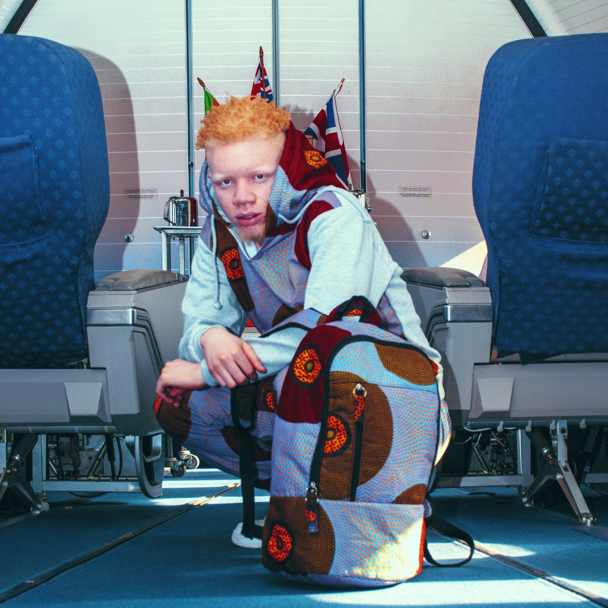 Lashibi Laptop Backpacks (With Mask) by Tribe Afrique Tribe Afrique