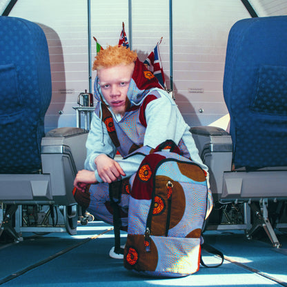 Lashibi Laptop Backpacks (With Mask) by Tribe Afrique Tribe Afrique