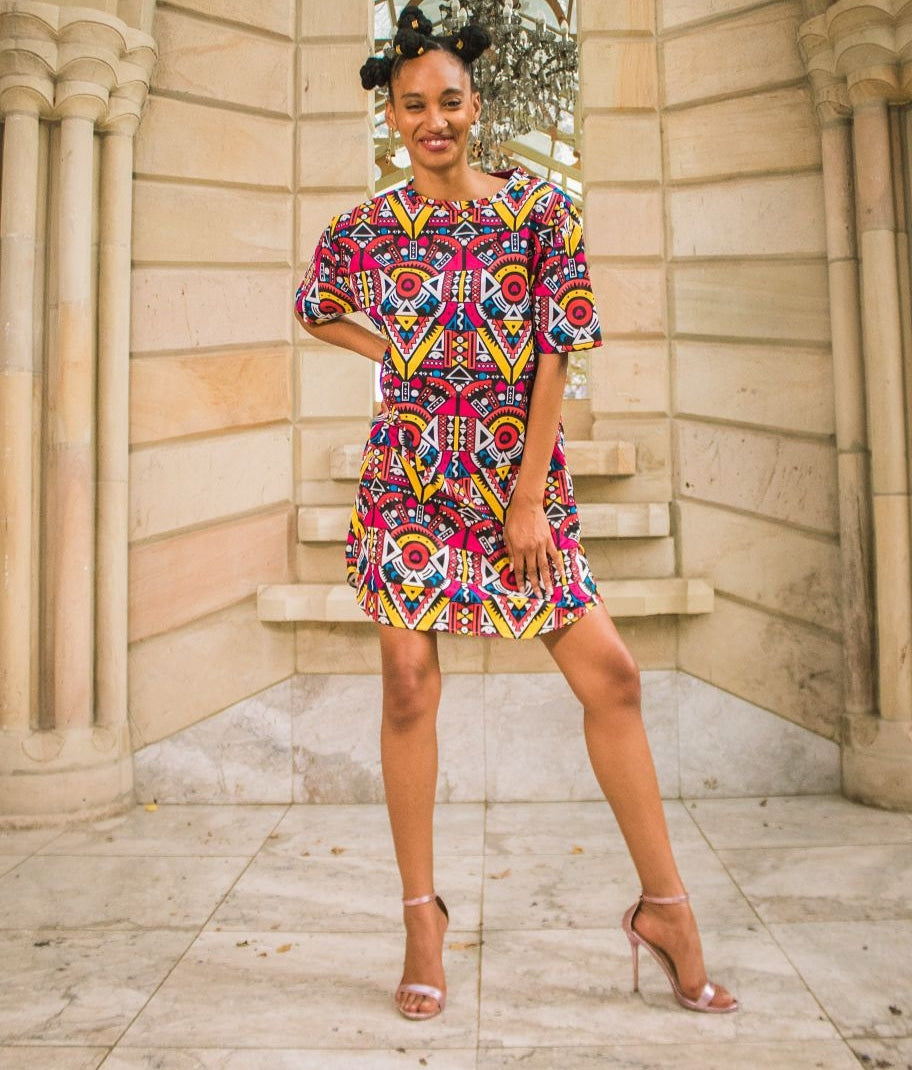 Kai Unisex African Long Shirt by Tribe Afrique Tribe Afrique