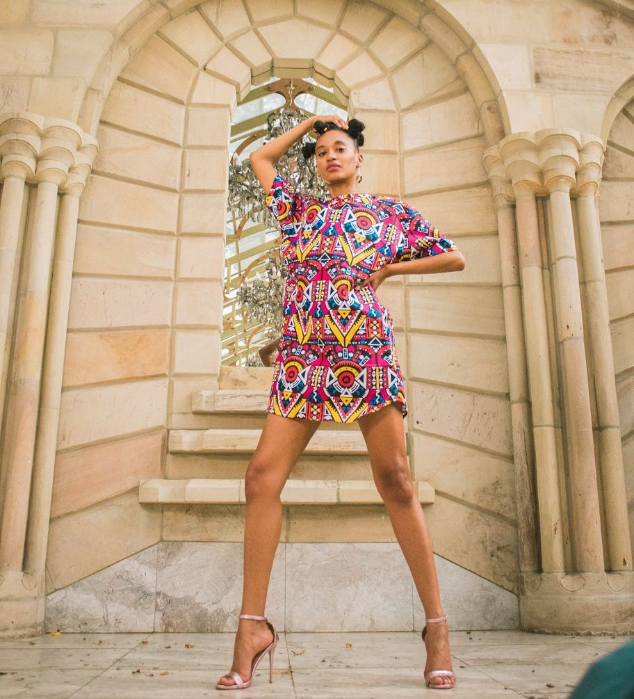 Kai Unisex African Long Shirt by Tribe Afrique Tribe Afrique