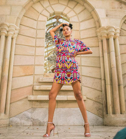 Kai Unisex African Long Shirt by Tribe Afrique Tribe Afrique