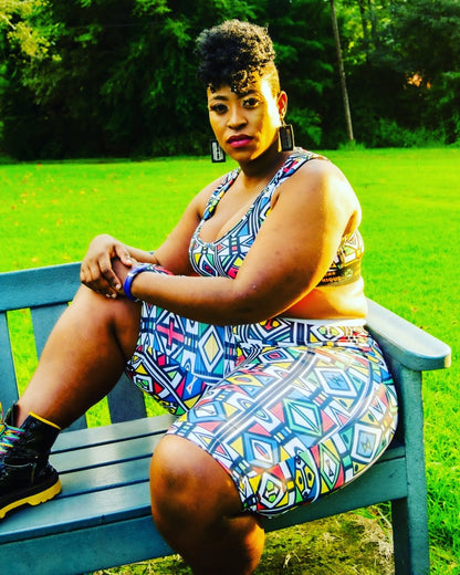 Ndebele Shorts [Short Leggings] Tribe Afrique