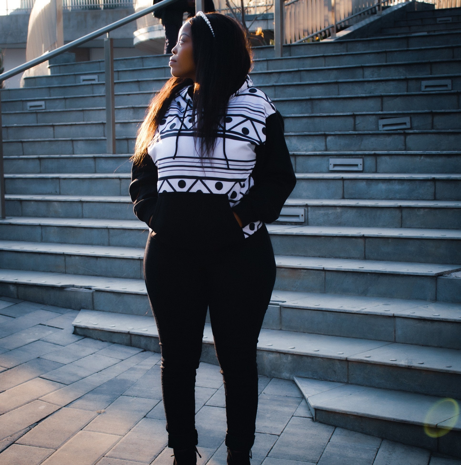 Original Xhosa Hoodie by Tribe Afrique Tribe Afrique