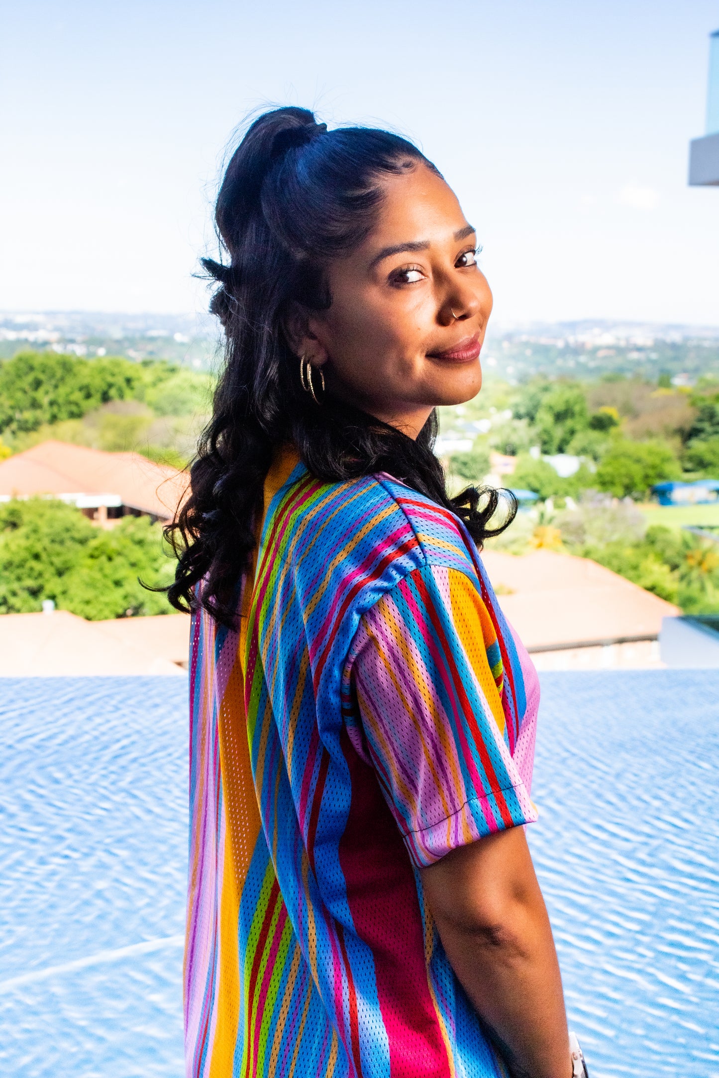 Venda Multicolours Unisex  Casual Mesh Shirt Tribe Afrique