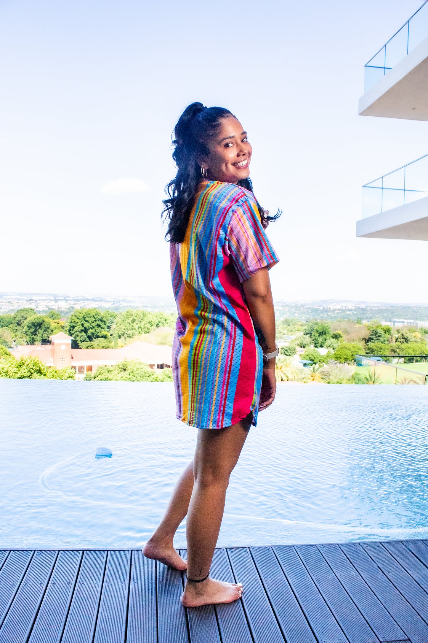 Venda Multicolours Unisex  Casual Mesh Shirt Tribe Afrique