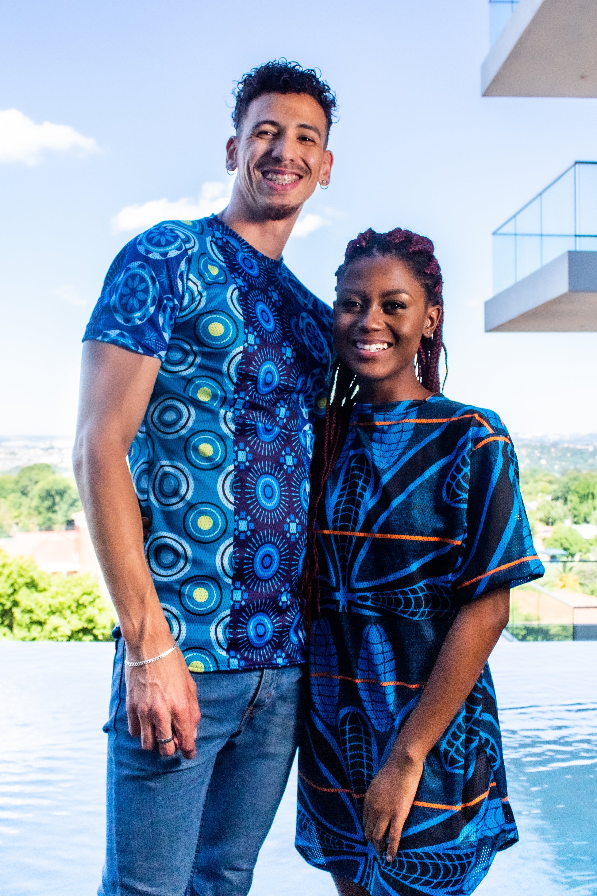 Sotho Unisex  Casual Mesh Shirt Tribe Afrique