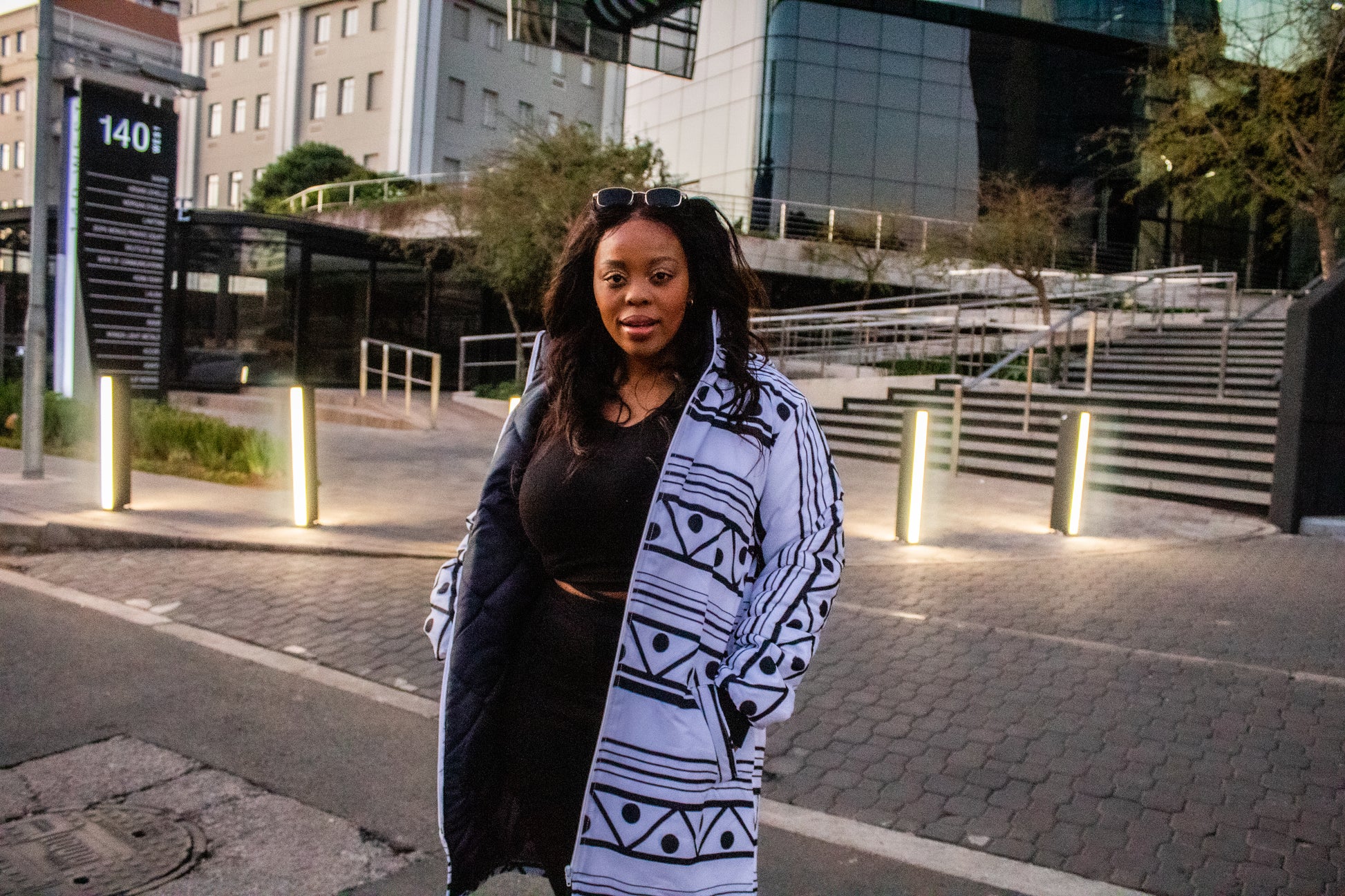 Origina Xhosa Pattern Jacket with Removable hood Tribe Afrique