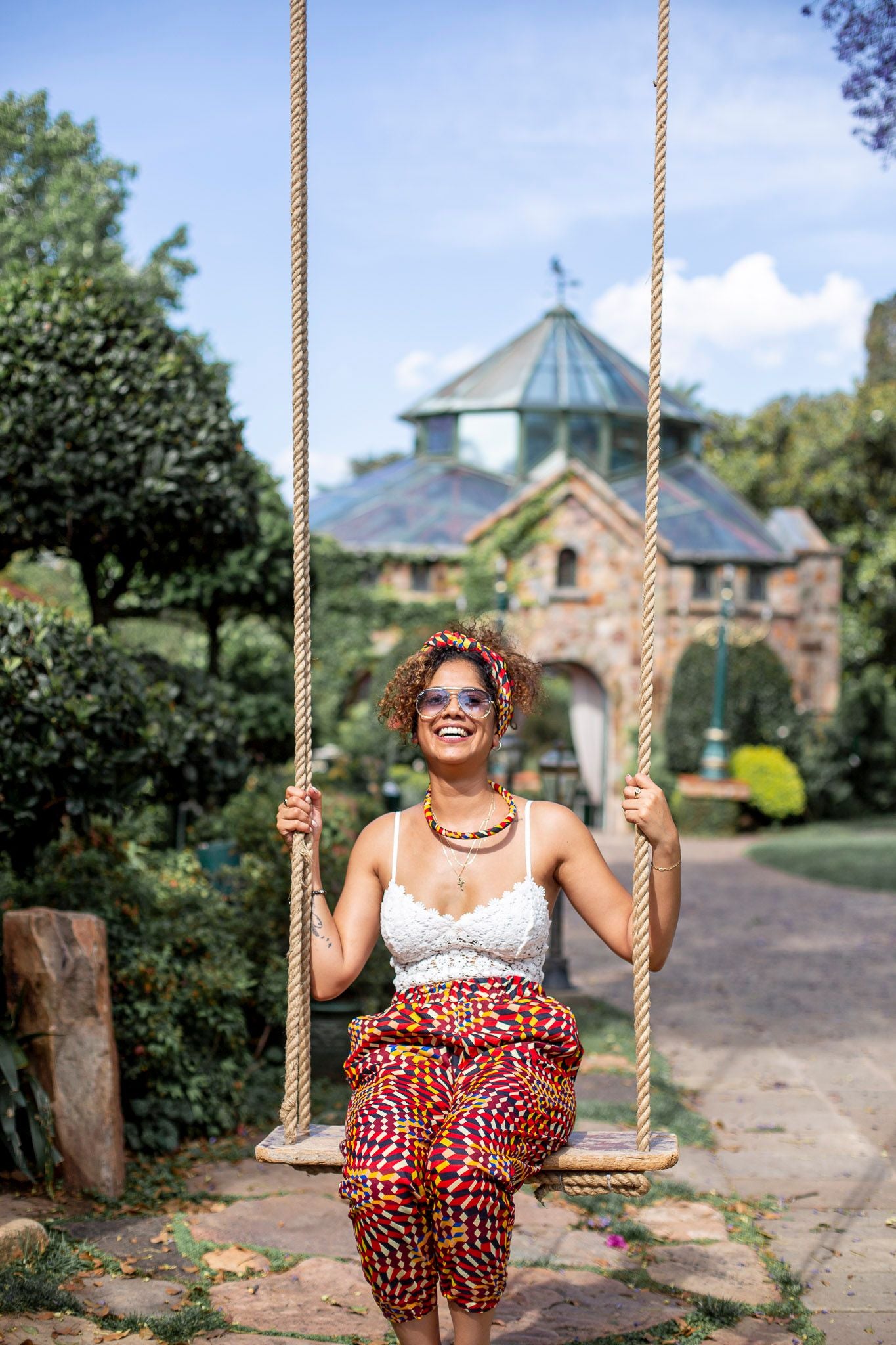 Lethu Pants by Tribe Afrique (With Matching Mask) Tribe Afrique