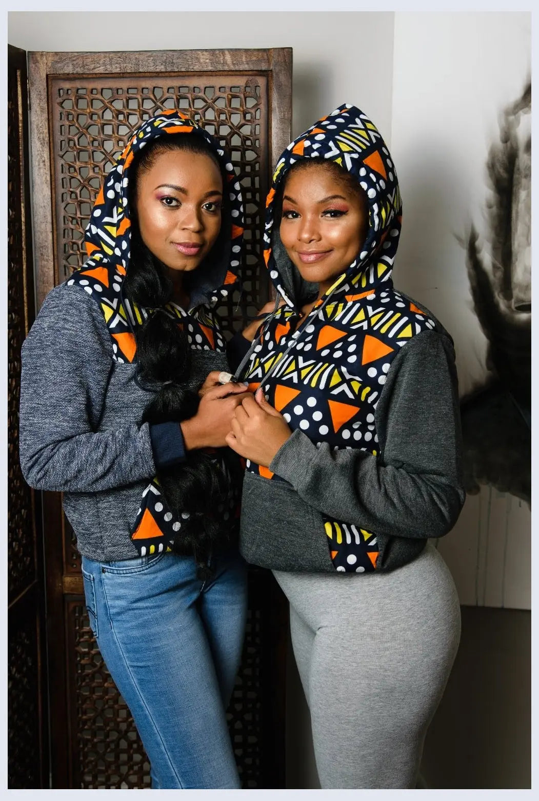 Full Piece Nkonta Hoodie by Tribe Afrique Tribe Afrique