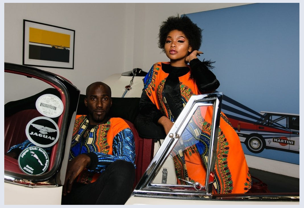 Orange Dashiki African Bomber Jackets Tribe Afrique