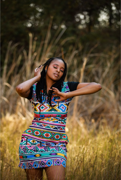 Ndebele Golfer Dress Tribe Afrique