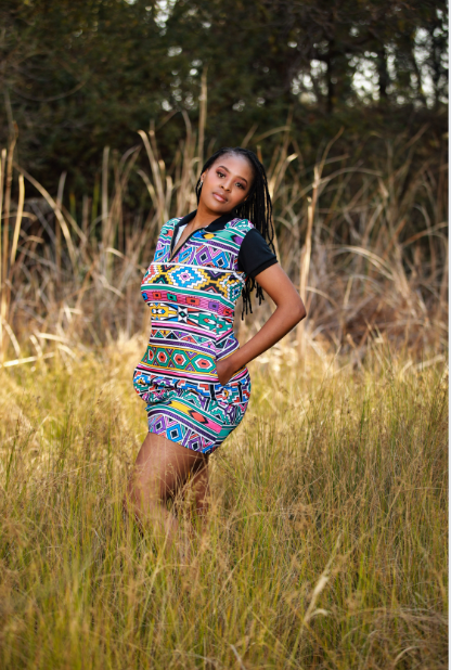 Ndebele Golfer Dress Tribe Afrique