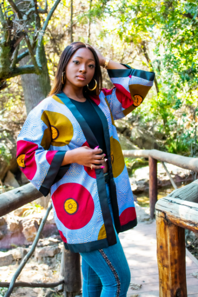 Lashibi African Kimono Tribe Afrique