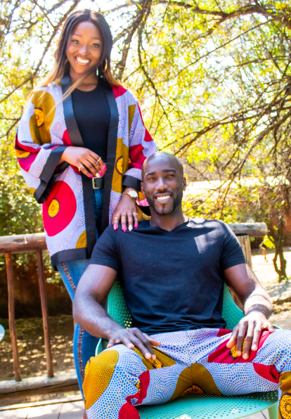 Lashibi African Kimono Tribe Afrique