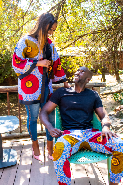 Lashibi African Kimono Tribe Afrique