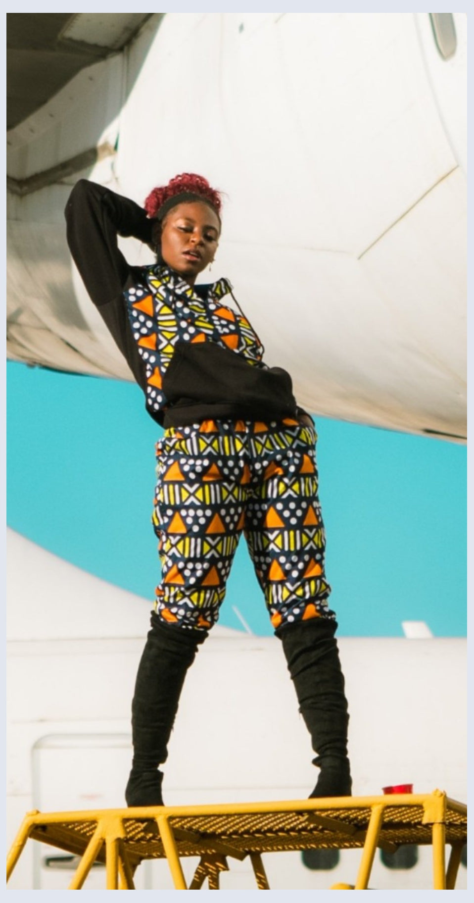 Full Piece Nkonta Hoodie by Tribe Afrique Tribe Afrique