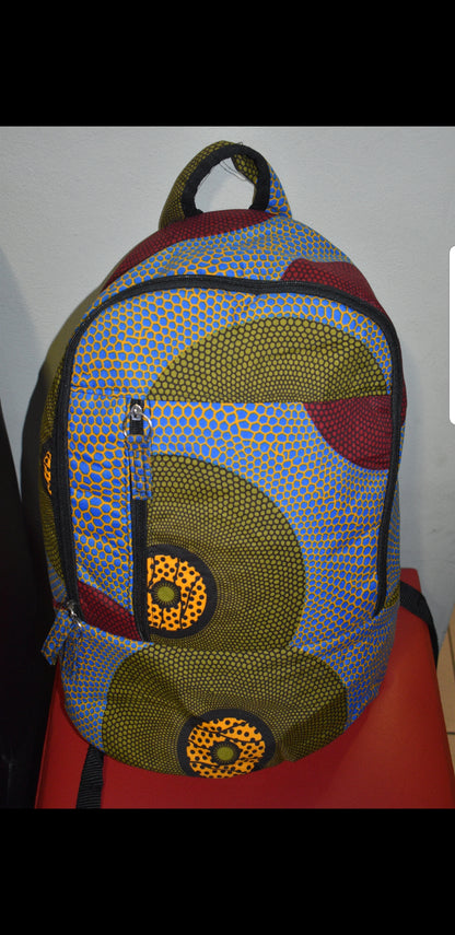 Lashibi Laptop Backpacks (With Mask) by Tribe Afrique Tribe Afrique