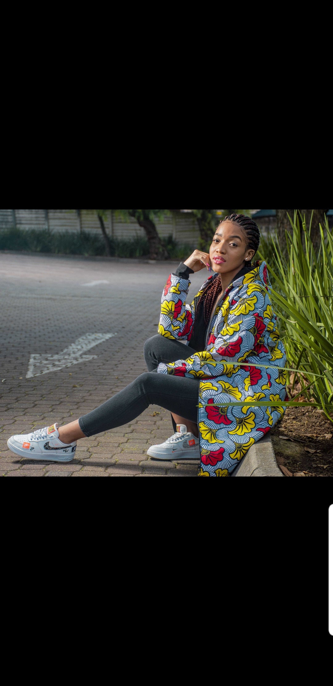 Menka Extra Long Jacket with Removable hood Tribe Afrique