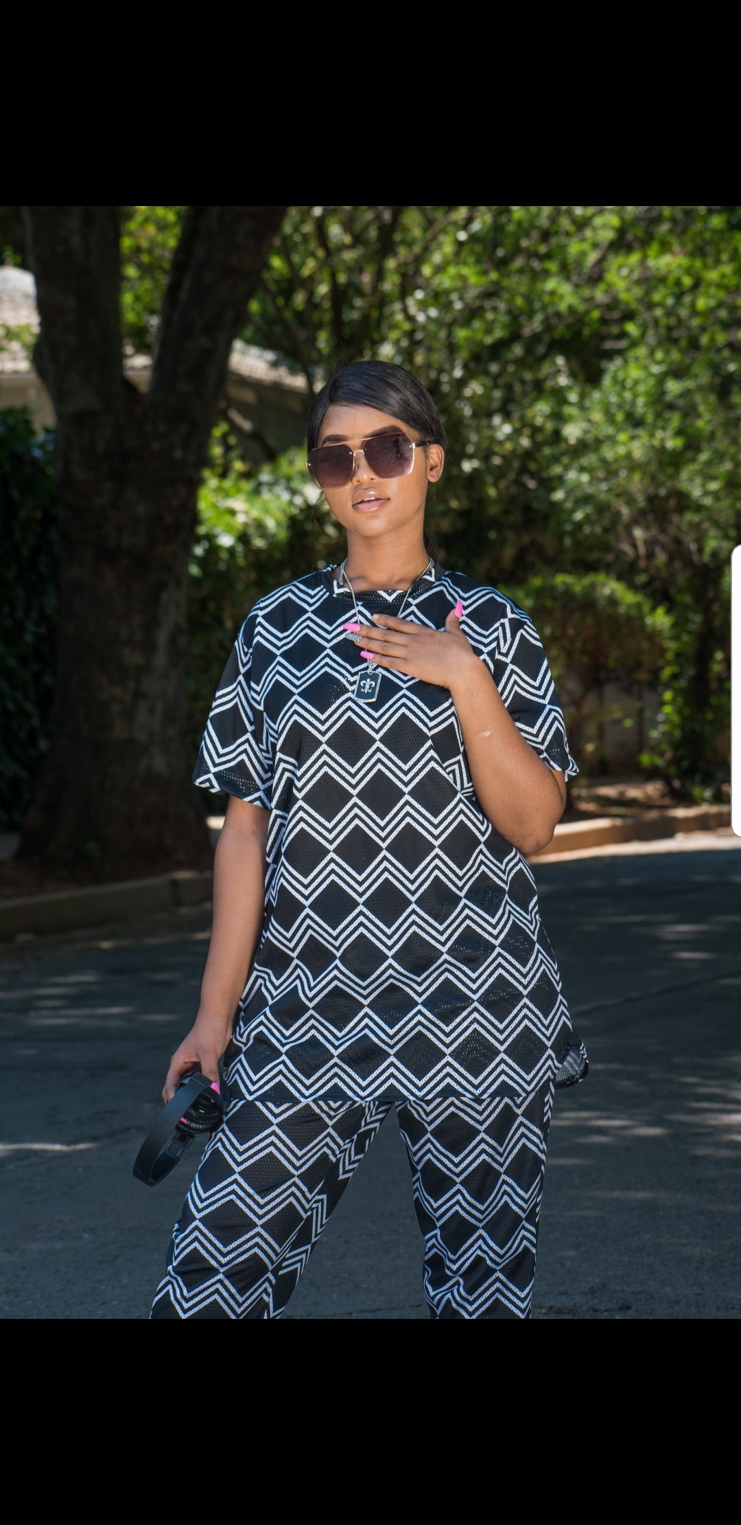 Black Xhosa Mesh Pants by Tribe Afrique - Detachable Tribe Afrique