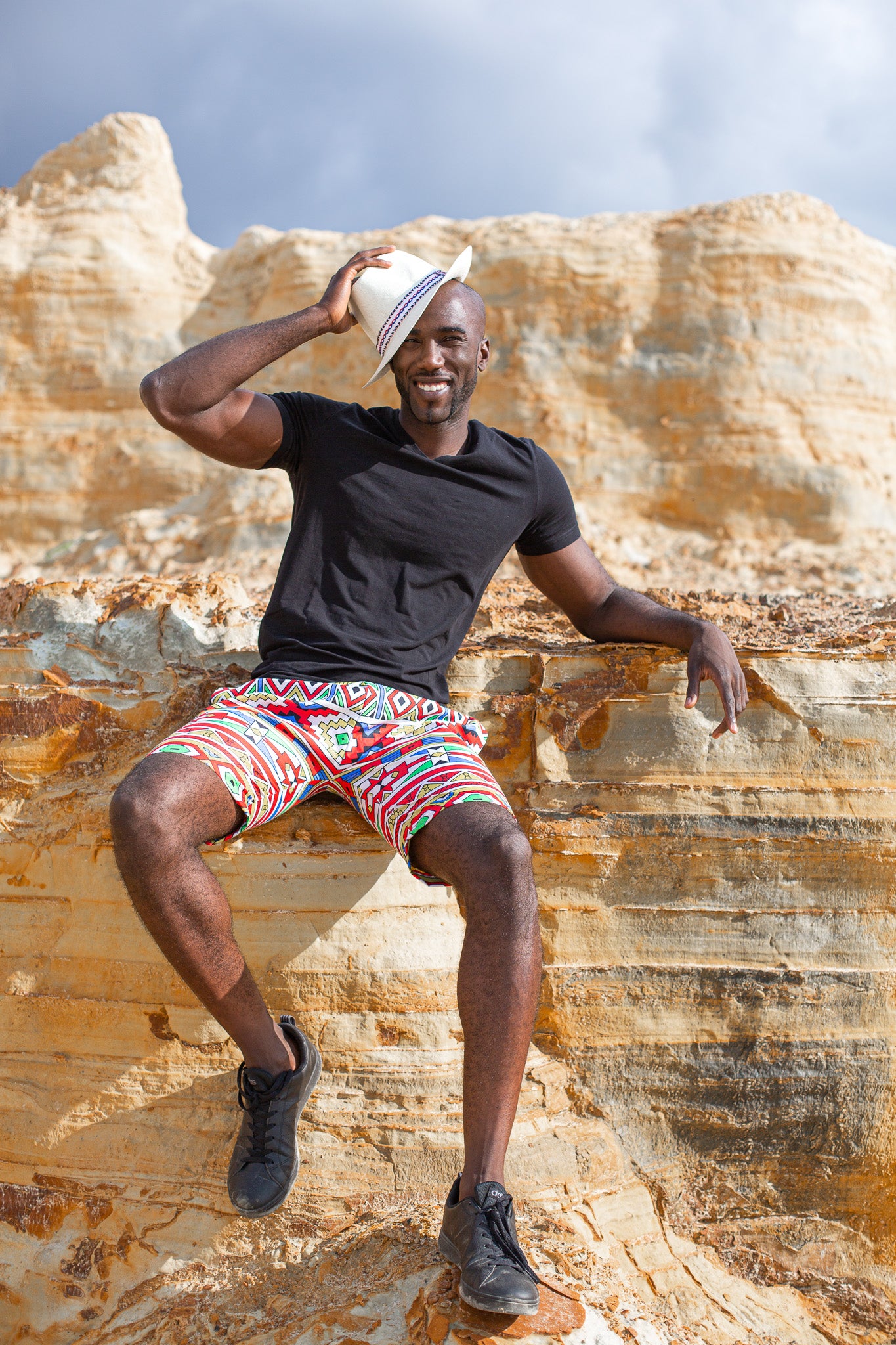 Madi African Shorts by Tribe Afrique Tribe Afrique