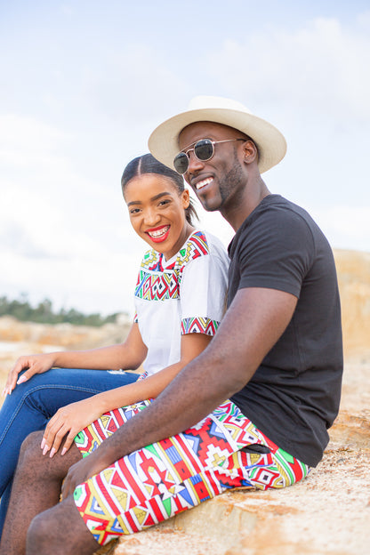 Madi African Shorts by Tribe Afrique Tribe Afrique