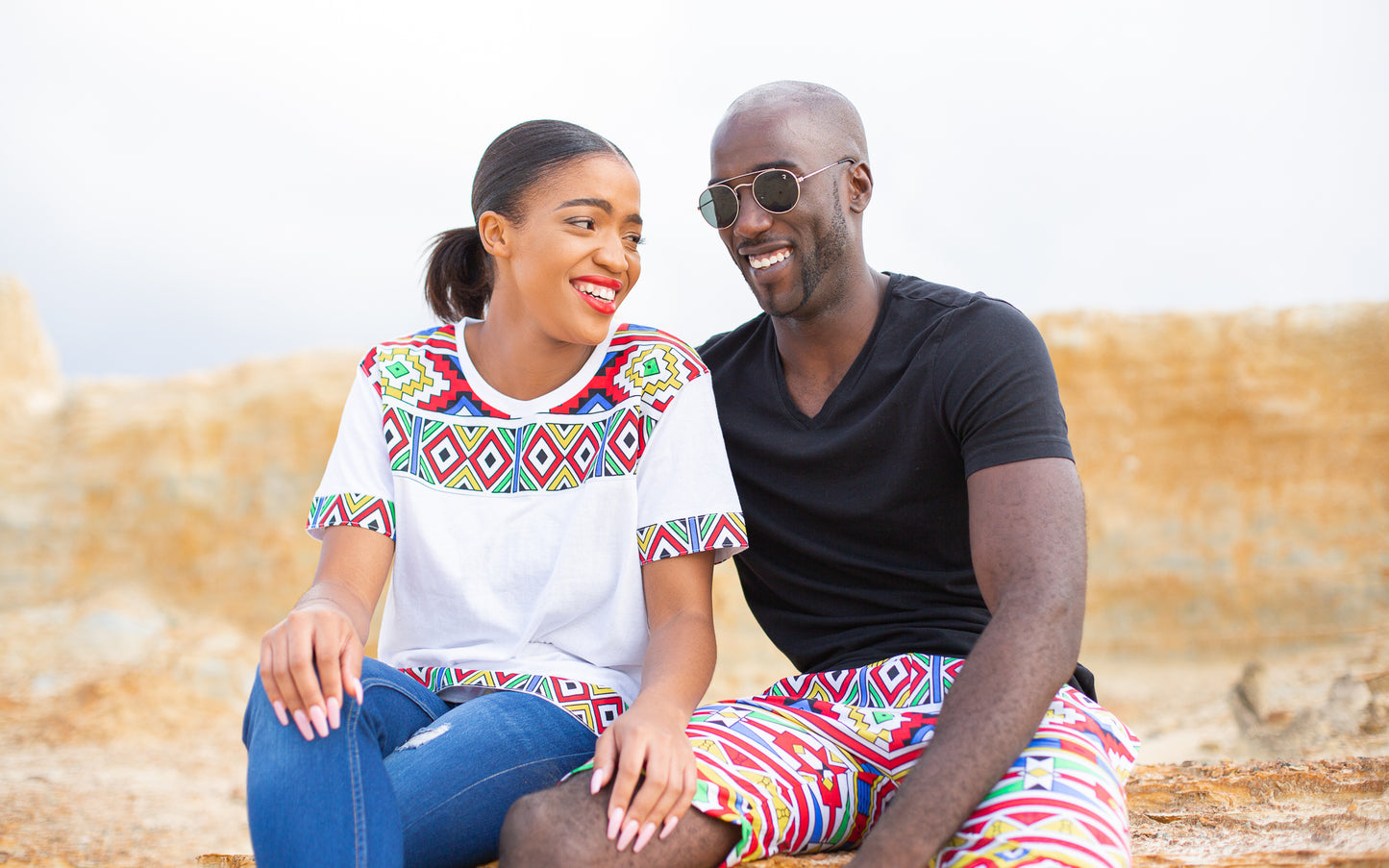 Madi African Shorts by Tribe Afrique Tribe Afrique