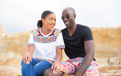 Madi African Shorts by Tribe Afrique Tribe Afrique