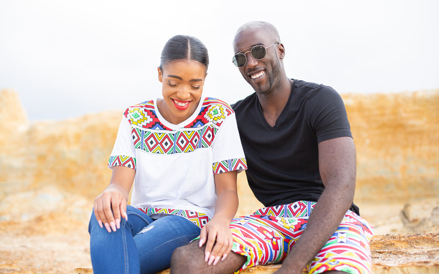 Madi African Shorts by Tribe Afrique Tribe Afrique