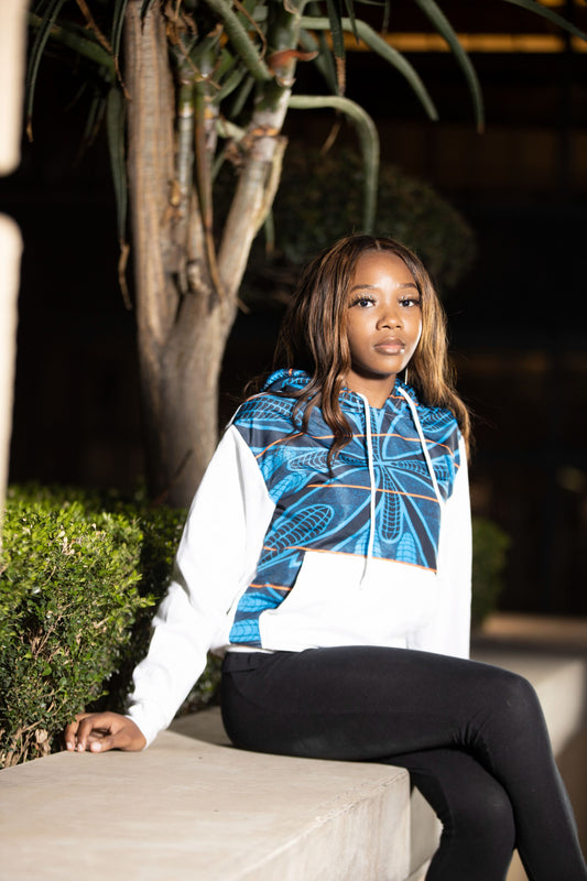 Sotho Blanket Pattern Hoodie Tribe Afrique