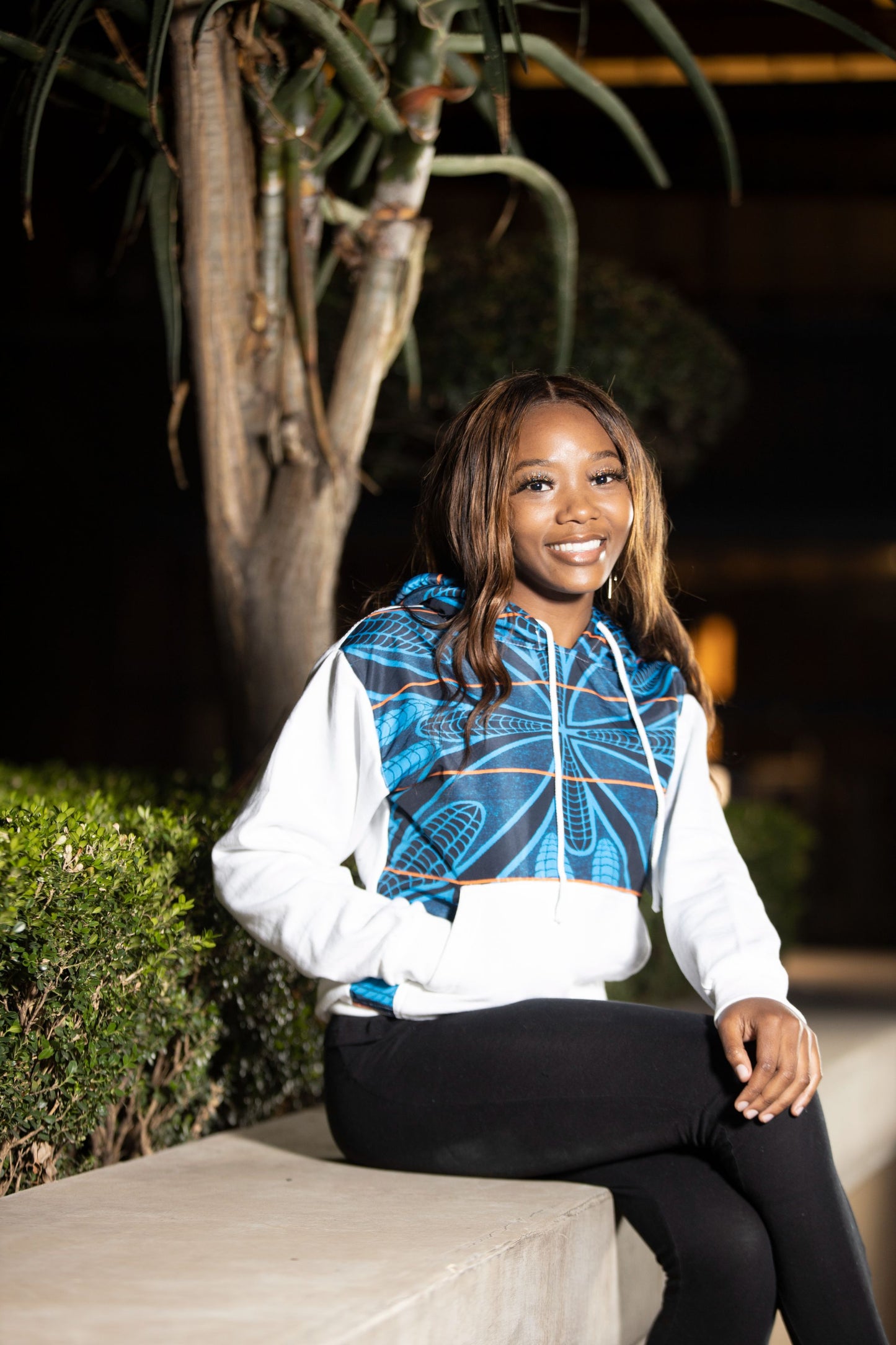 Sotho Blanket Pattern Hoodie Tribe Afrique