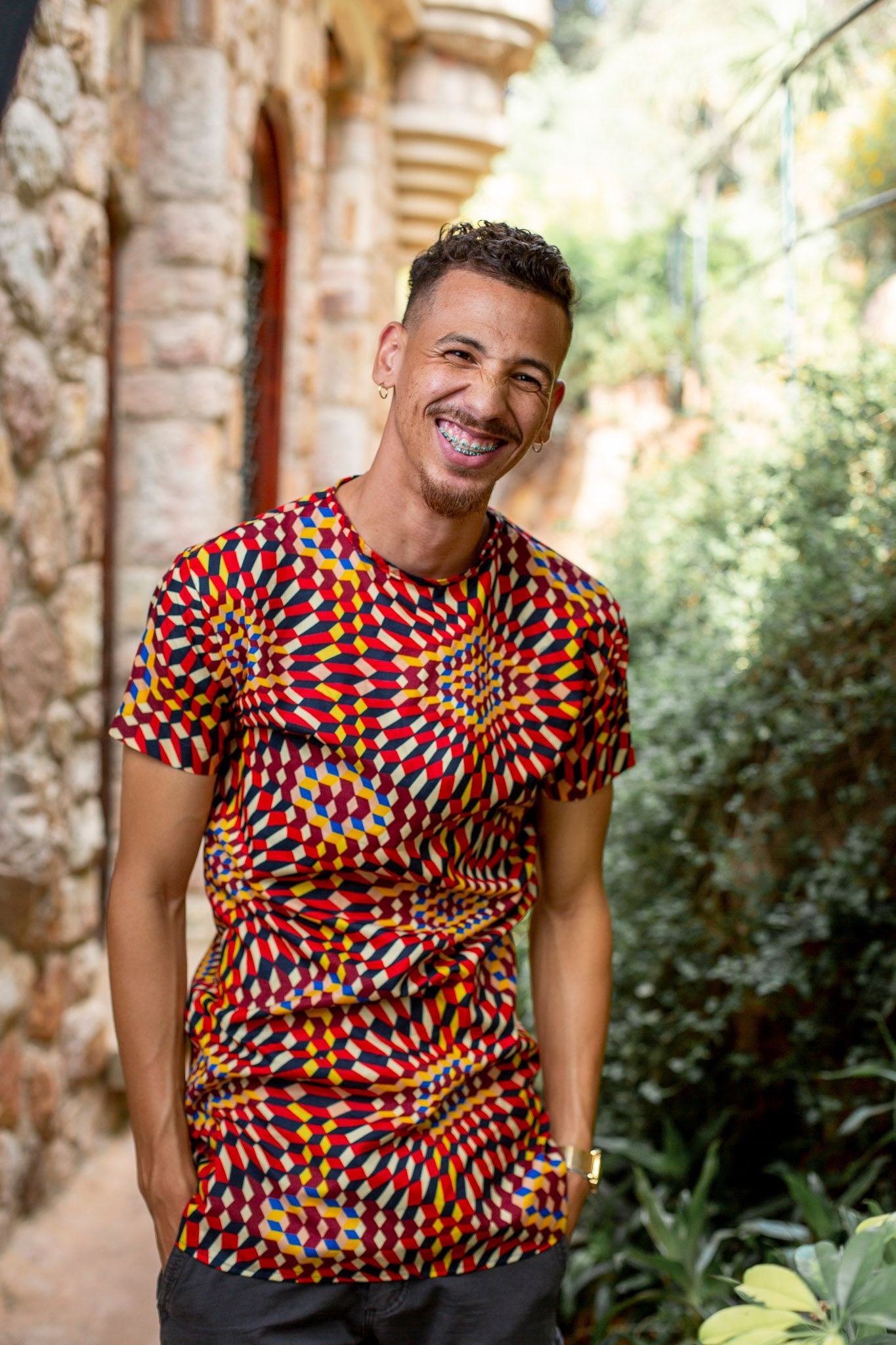 Lethu African Long Shirt by Tribe Afrique Tribe Afrique
