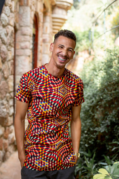 Lethu African Long Shirt by Tribe Afrique Tribe Afrique