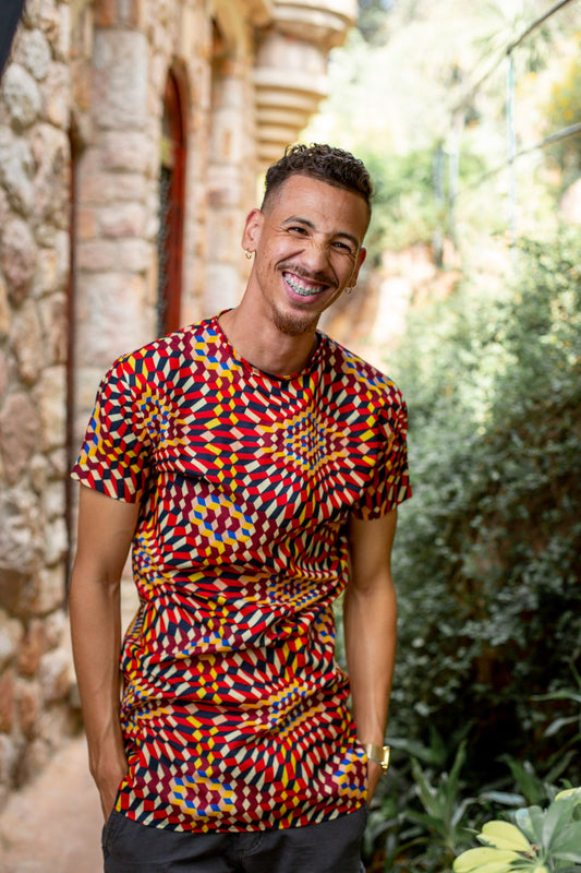 Lethu African Long Shirt by Tribe Afrique Tribe Afrique