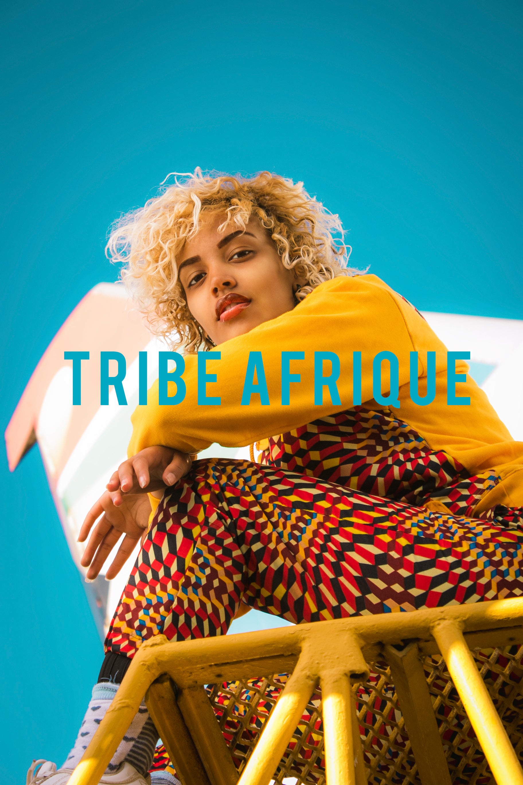 Lethu Pants by Tribe Afrique with Free Matching Mask Tribe Afrique