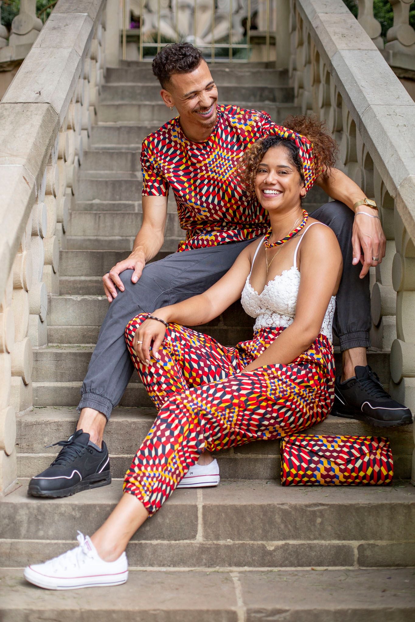 Lethu Pants by Tribe Afrique (With Matching Mask) Tribe Afrique